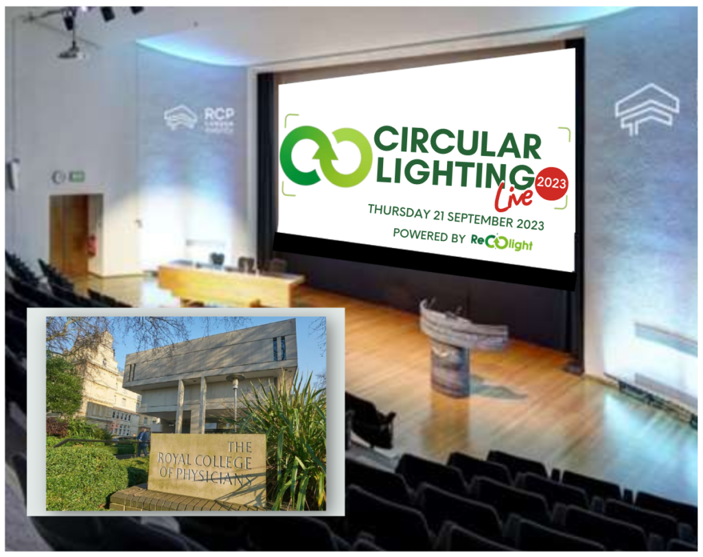 circular lighting Live 2023 venue